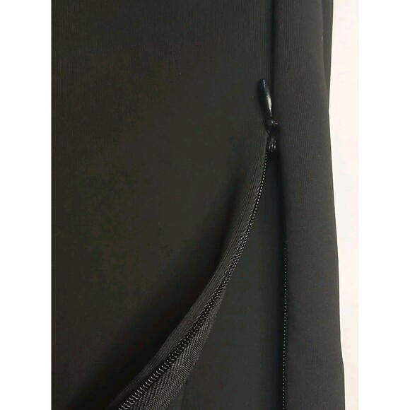 Good American Sz 4X Scuba Pull-on Straight Black Trouser Pants w Zip Hem NWOT - Picture 5 of 15